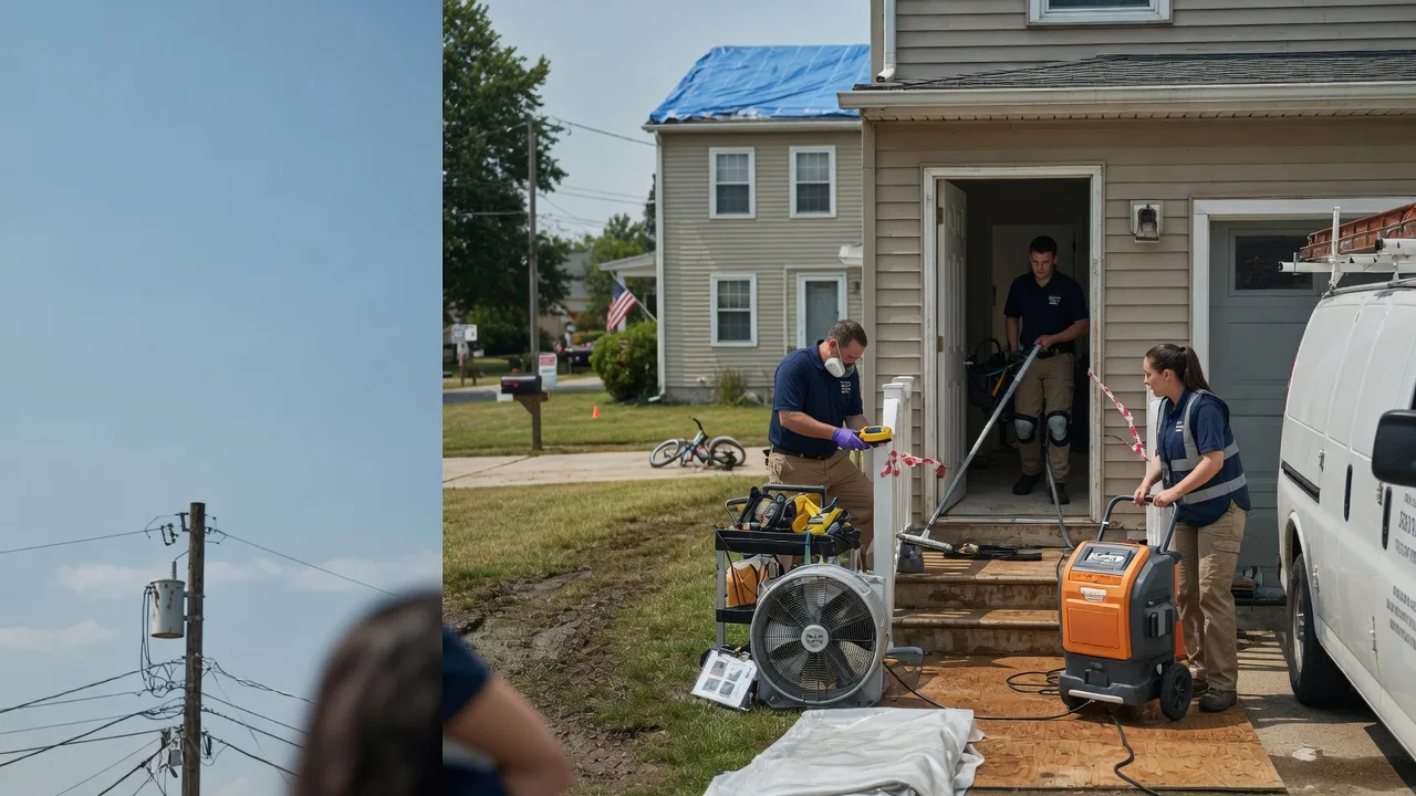 Water Damage Repair in Rochelle, TX near me